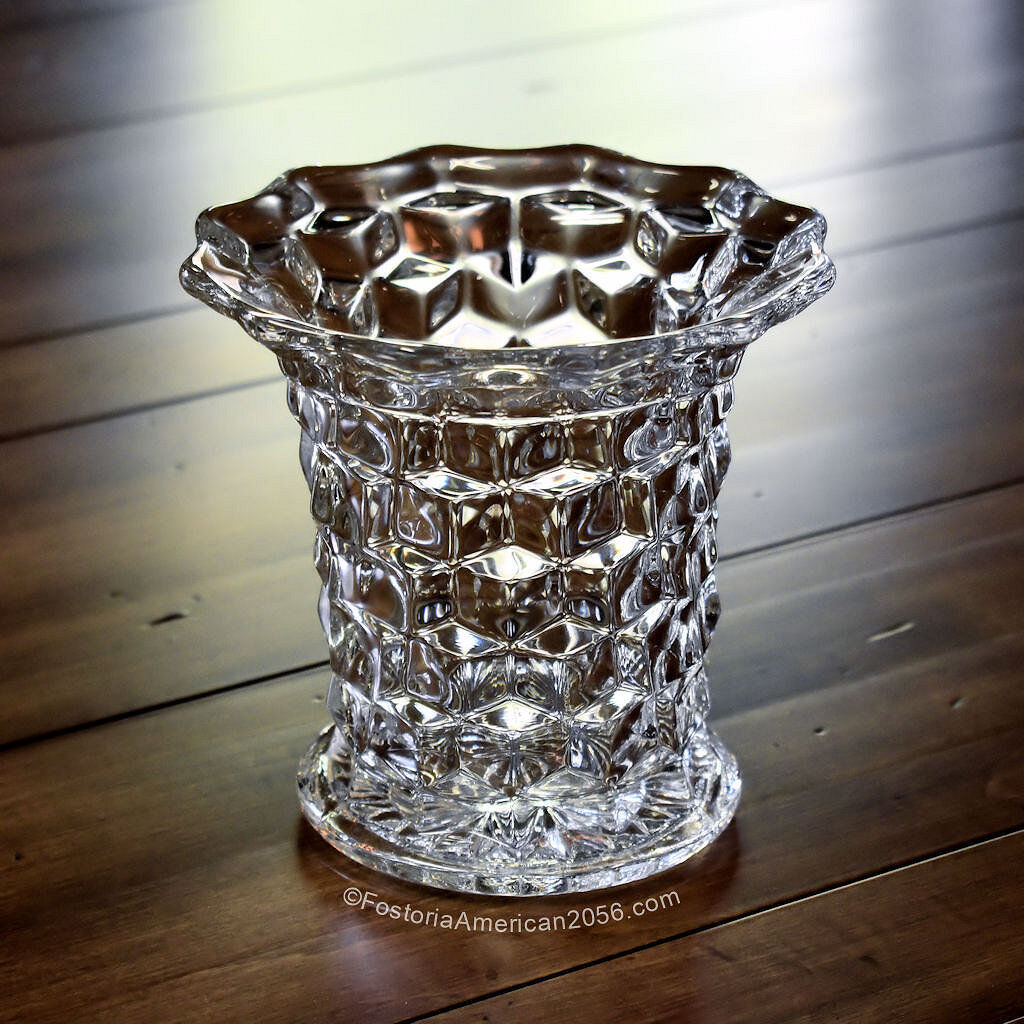 Fostoria American 6-Inch Flared Vase