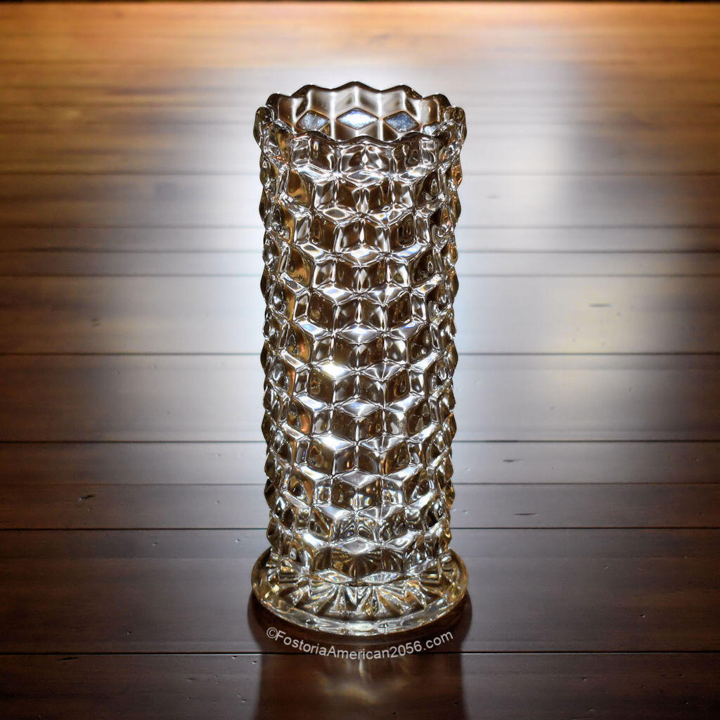 Fostoria American Vase - 12 inch