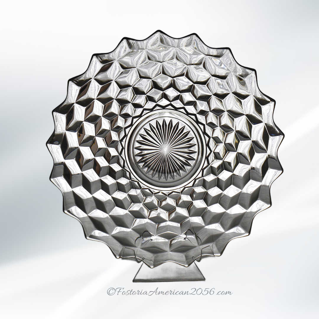 Fostoria American Cracker Plate