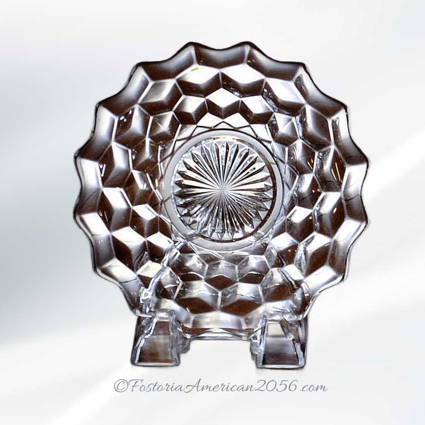 Fostoria American Syrup Plate