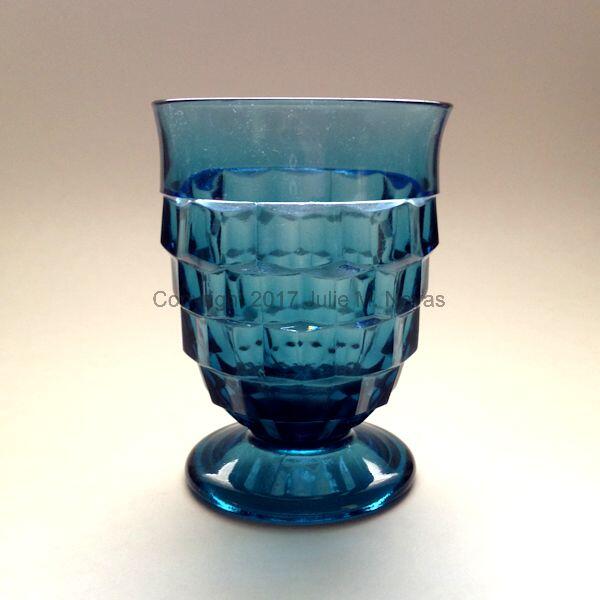 Vintage Dishes | Whitehall Beverage - Riviera Blue