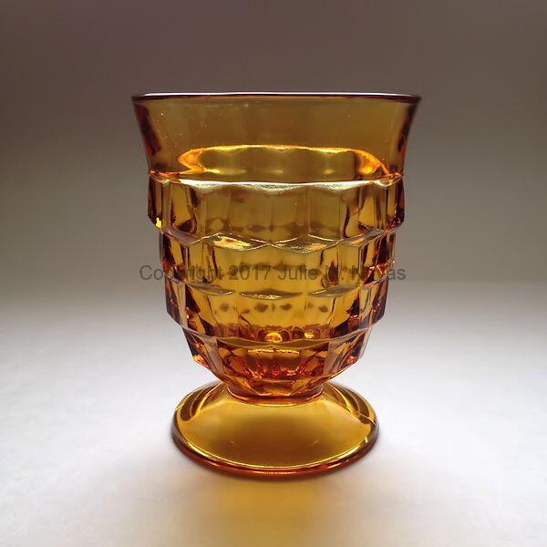 Vintage Dishes | Whitehall Tumbler/Water - Gold