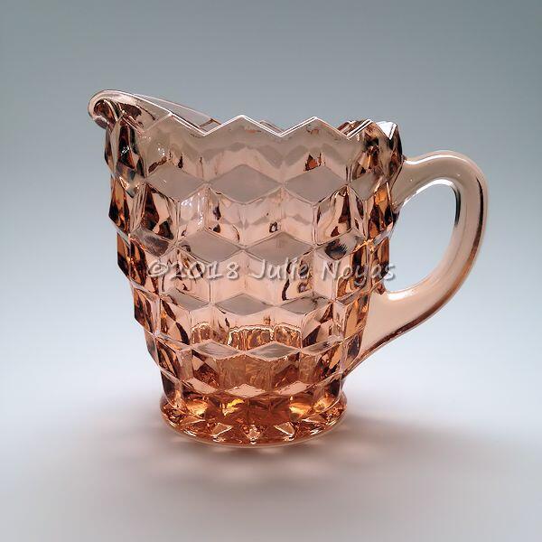 Vintage Dishes | American Whitehall Creamer - Peach