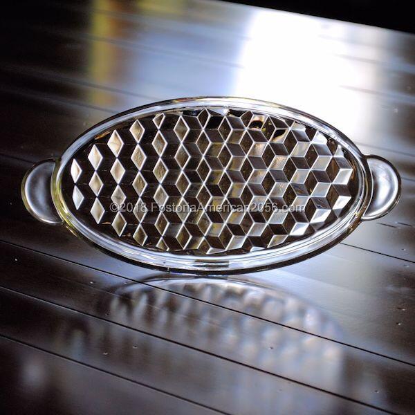 Fostoria | American | Oval Comb and Brush Tray