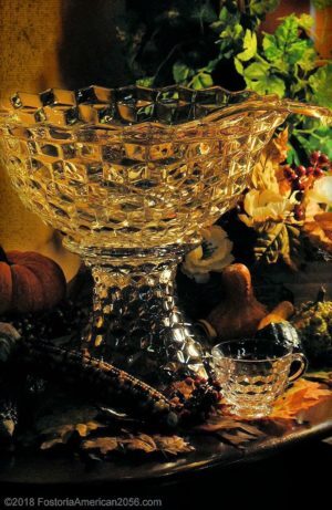 Fostoria | American | High Foot and 14" Punch Bowl