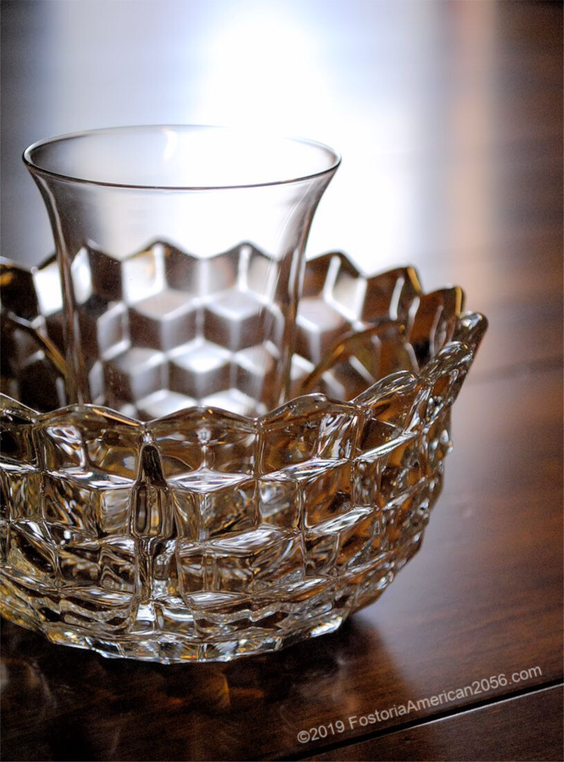 Tomato Juice Liner Fostoria No. 2056 American Pattern