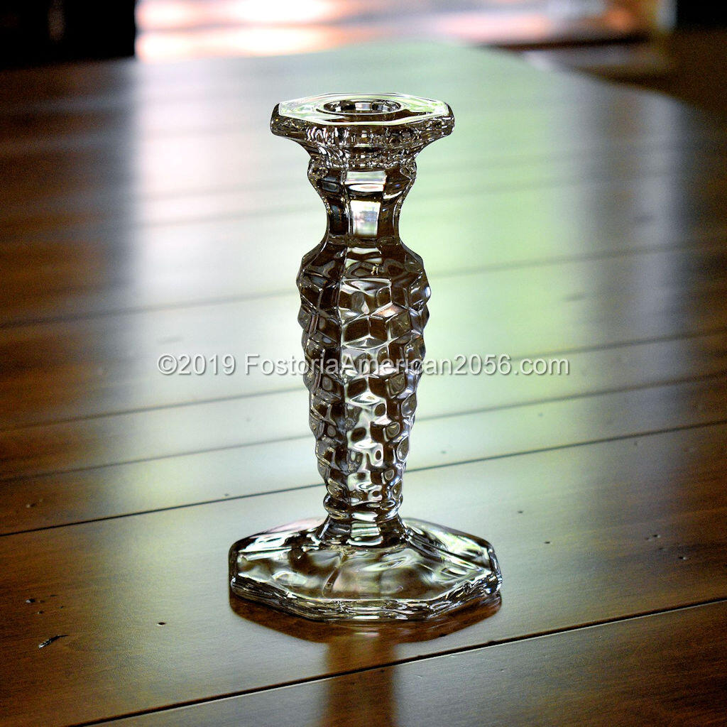 Fostoria American Candlestick 6"