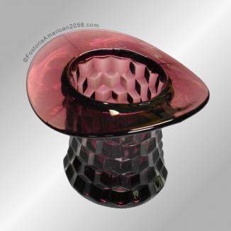 Fostoria American Plum Topper Vase