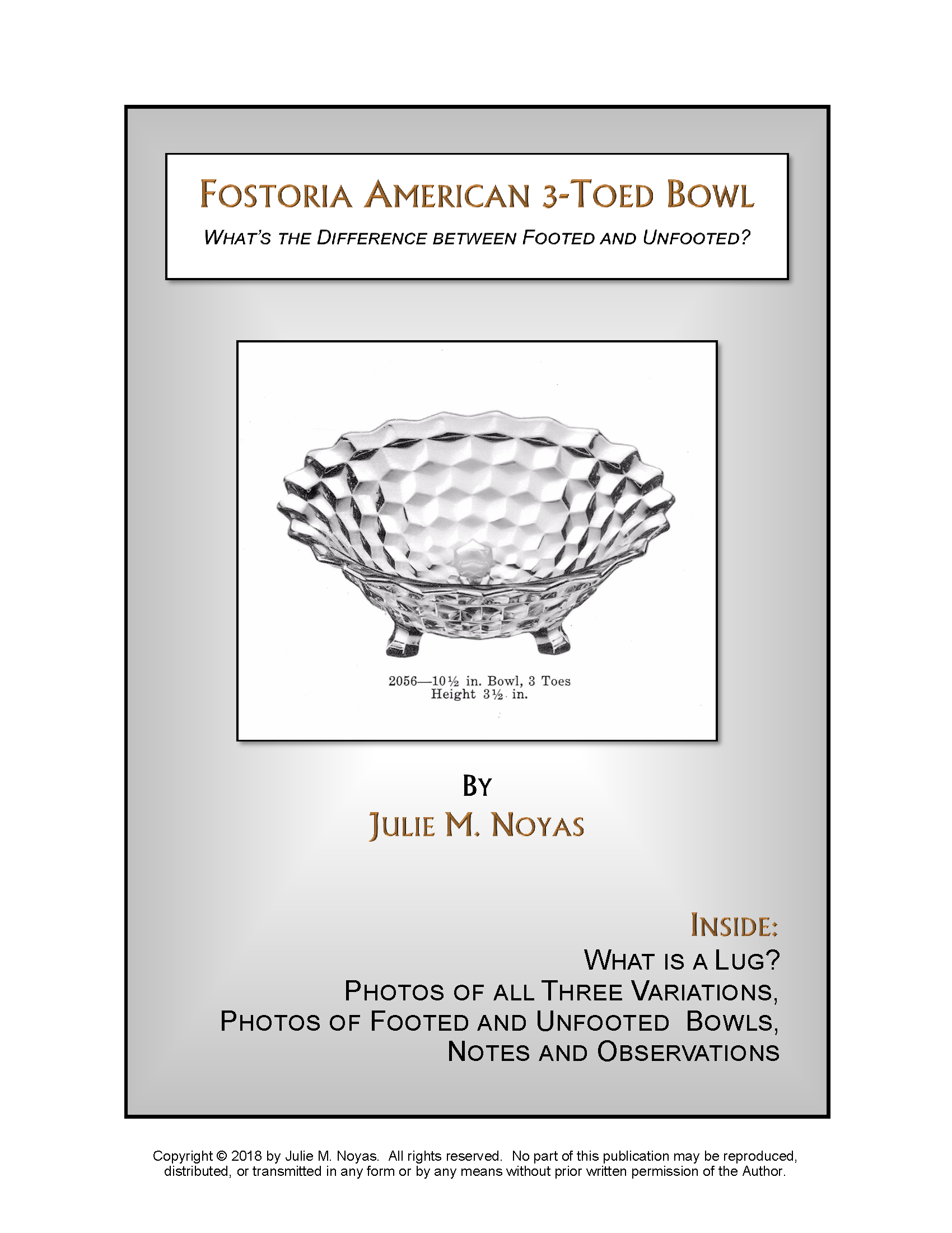 3-Toed Bowl - Footed vs Unfooted PDF Report