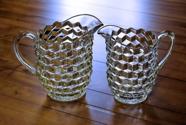 Fostoria American Jugs