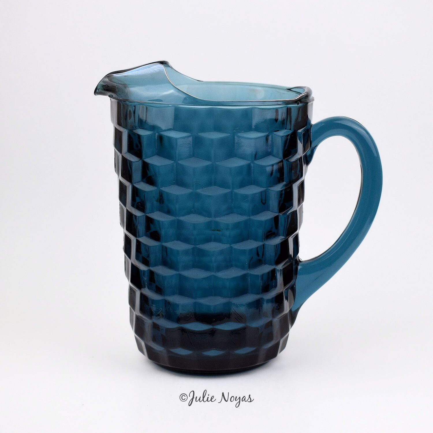 Whitehall Pitcher - Riviera Blue