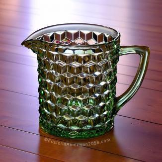 Fostoria American Ice Jug - Green