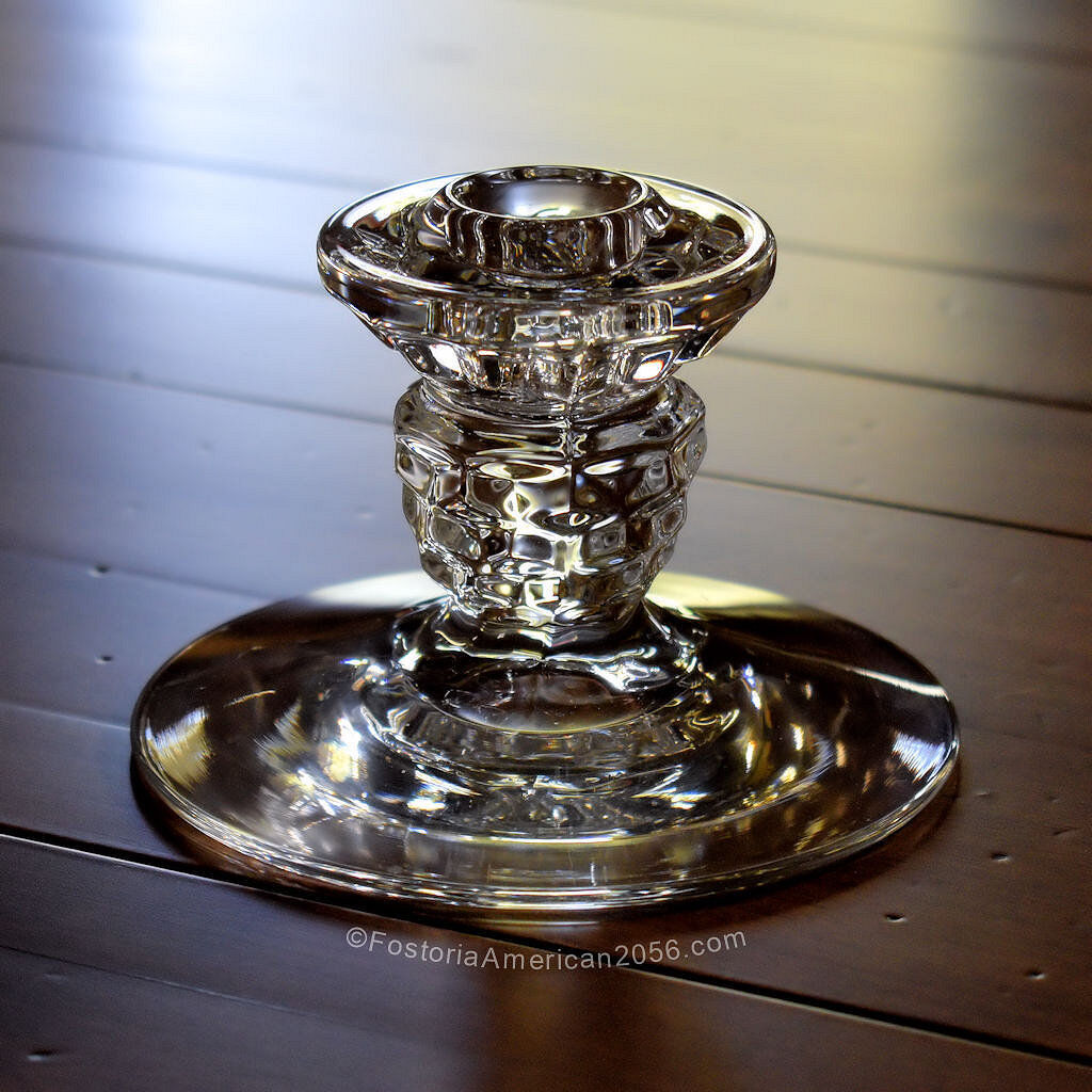 Fostoria American Candlestick 3"