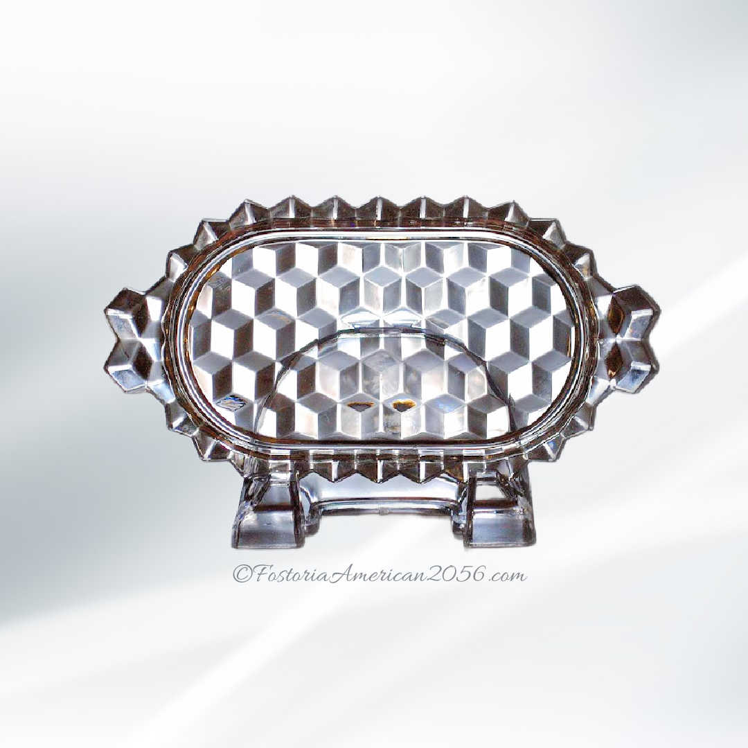 Fostoria American Sugar & Cream Tray
