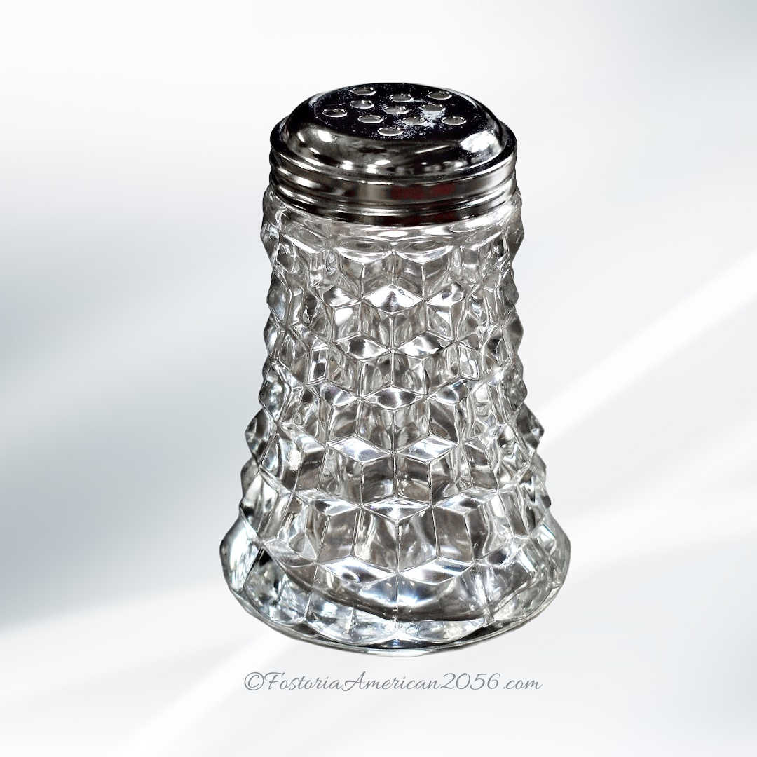 Fostoria American Cheese/Sugar Shaker Fostoria American Cheese/Sugar Shaker